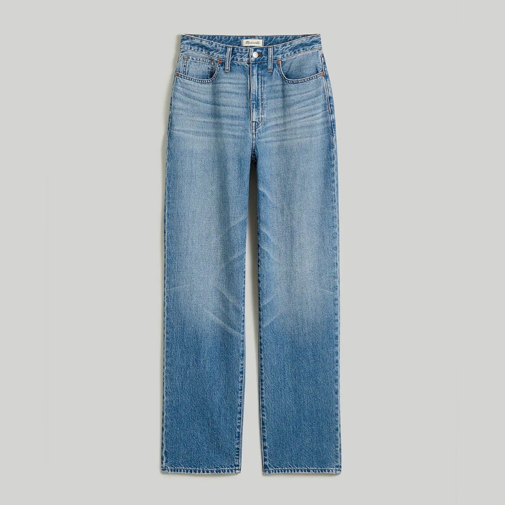 Madewell Curvy Baggy Straight Jean